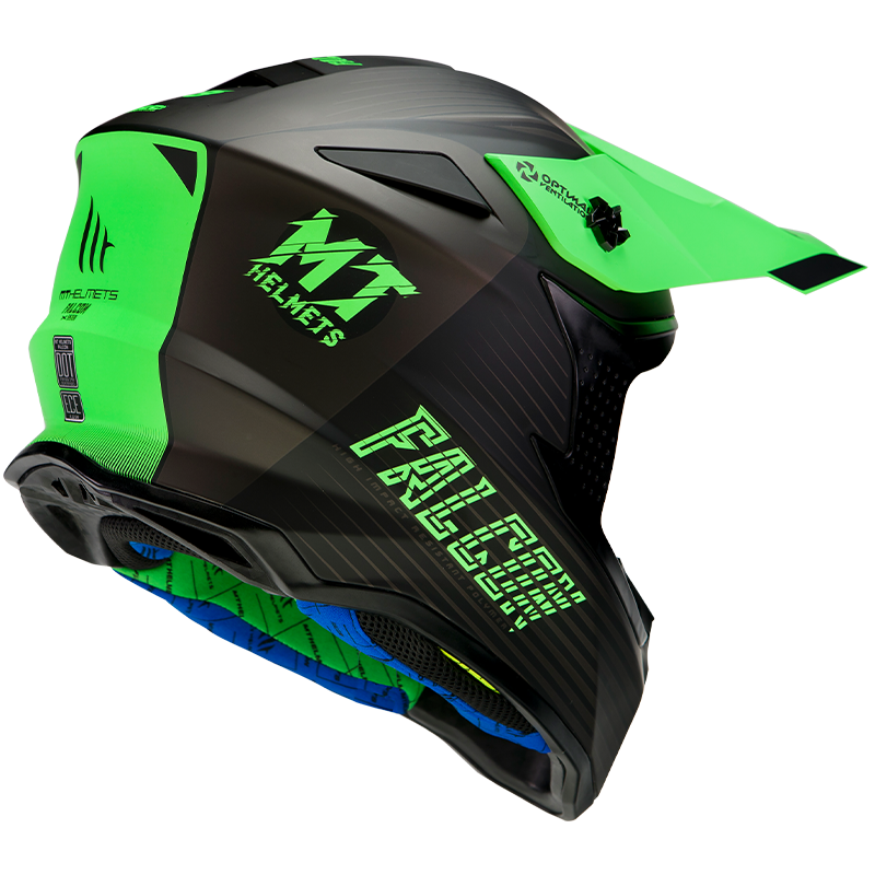 casco mt helmets falcon Casco MT HELMETS FALCON SYSTEM MATE (AZUL-VERDE) – Vilarino Motorsport Racing Shop