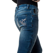 Cargar imagen en el visor de la galería, Pantalón moto verano RAINERS Texas (vaquero, refuerzos de kevlar)