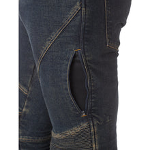 Cargar imagen en el visor de la galería, Pantalón moto verano RAINERS Durango (vaquero, refuerzos kevlar)