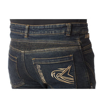 Cargar imagen en el visor de la galería, Pantalón moto verano RAINERS Durango (vaquero, refuerzos kevlar)