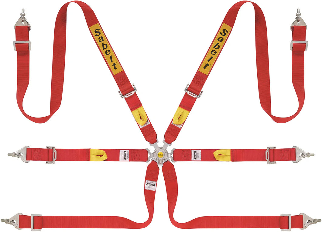 Arnés Sabelt 6 puntos turismo y rally 2