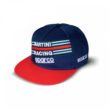 Cargar imagen en el visor de la galería, Gorra con visera plana Martini Racing - Sparco
