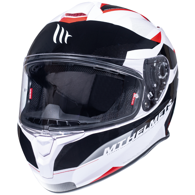 Casco MT HELMETS TARGO ENJOY AMARILLO ROJO AZUL GRIS MATE Vilarino Motorsport Racing Shop