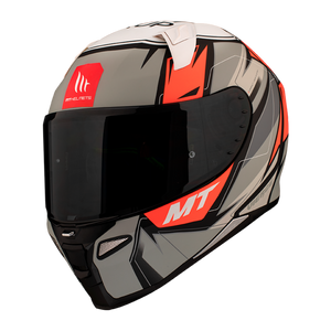 Casco FF103PLUSC KRE+ Carbon Projectile Gris Brillo MT Helmets