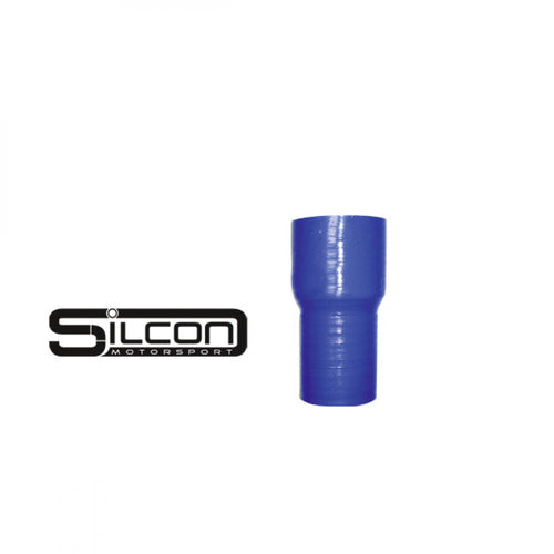 Tubo silicona Silcon reductor 40x35mm - azul - recto