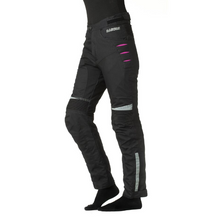 Cargar imagen en el visor de la galería, Pantalón moto mujer RAINERS Virginia-r (impermeable)