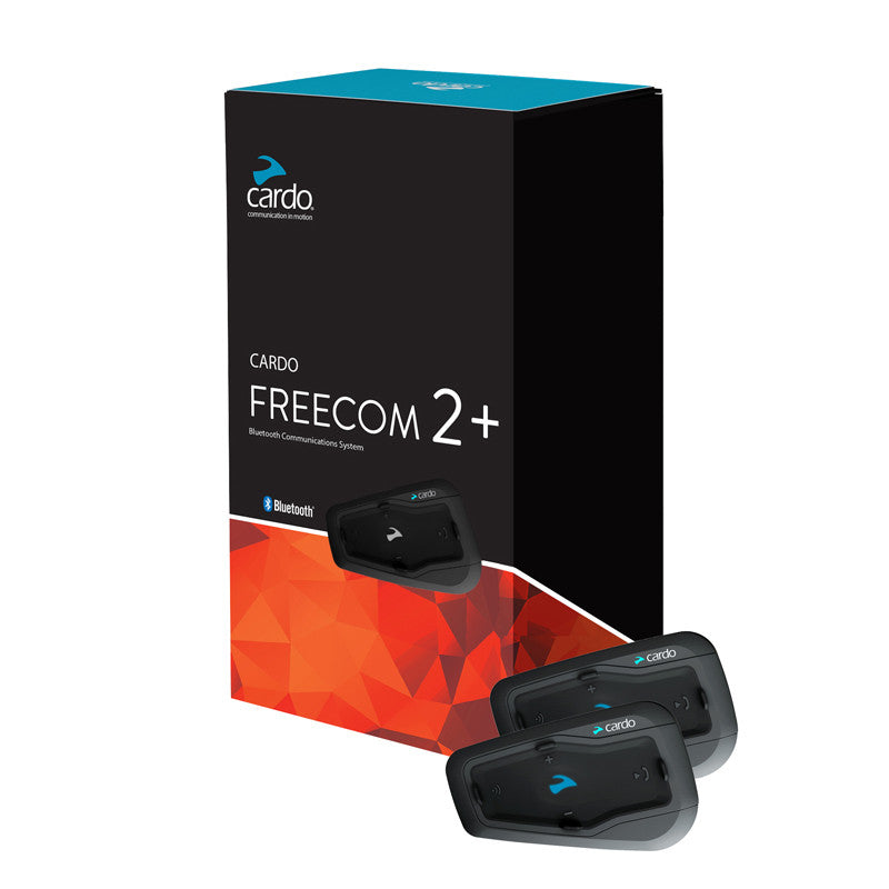Intercomunicador Cardo Freecom 2X Duo Piloto-Pasajero/Moto-Moto 2 Und
