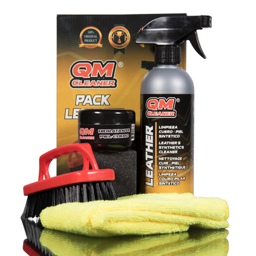 QM Cleaner KIT LEATHER | Kit de limpieza e hidratación cuero