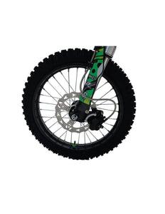 Pit Bike Pitcross PGR WAR 2022 VERDE YX140 XL 14CV Llantas 17/14 Husqvarna