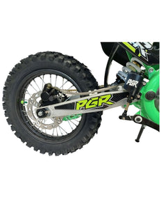 Pit Bike Pitcross PGR WAR 2022 VERDE YX140 XL 14CV Llantas 17/14 Husqvarna