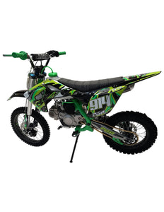 Pit Bike Pitcross PGR WAR 2022 VERDE YX140 XL 14CV Llantas 17/14 Husqvarna