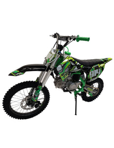 Pit Bike Pitcross PGR WAR 2022 VERDE YX140 XL 14CV Llantas 17/14 Husqvarna