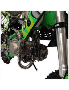 Pit Bike Pitcross PGR WAR 2022 VERDE YX140 XL 14CV Llantas 17/14 Husqvarna